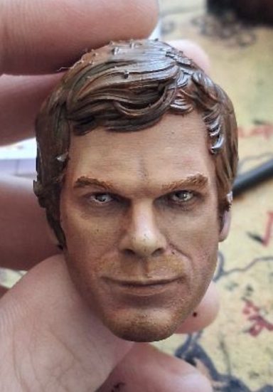 1/6 dexter headsculpt